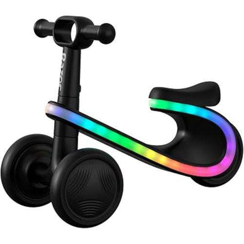 Razor Scooter Lightwave Kick Scooter | Classic Seated Balance Bike (Black)