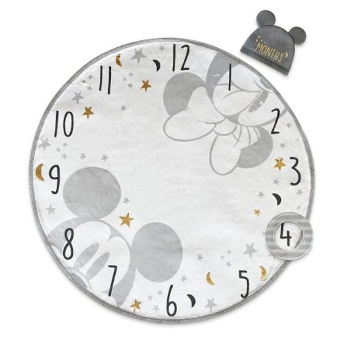 Disney Store Disney Mickey and Minnie Mouse Milestone Blanket for Baby | shopDisney 34.99