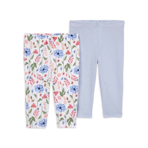 Carter's Child of Mine Baby Girl Pants, 2-Pack, Sizes Preemie-12 Months
