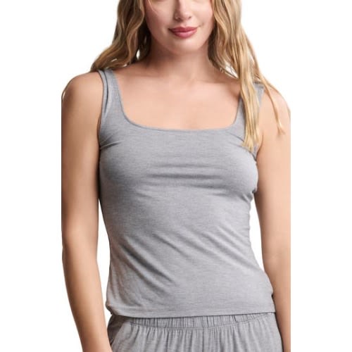 Square Neck Jersey Tank, Small