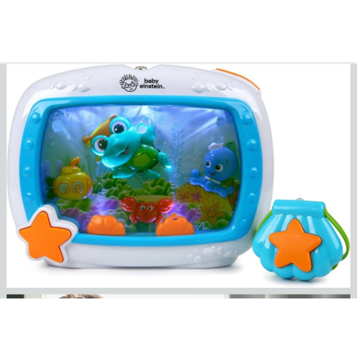 Baby Einstein Sea Dreams Soother Musical Crib Toy and Sound Machine, Newborn and up