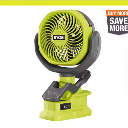 ONE+ 18V Cordless 4 in. Clamp Fan (Tool Only)