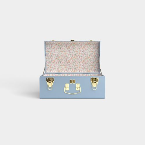 Mini Classic Trunk - Light Blue - Spring In St. Louis / No Embroidery