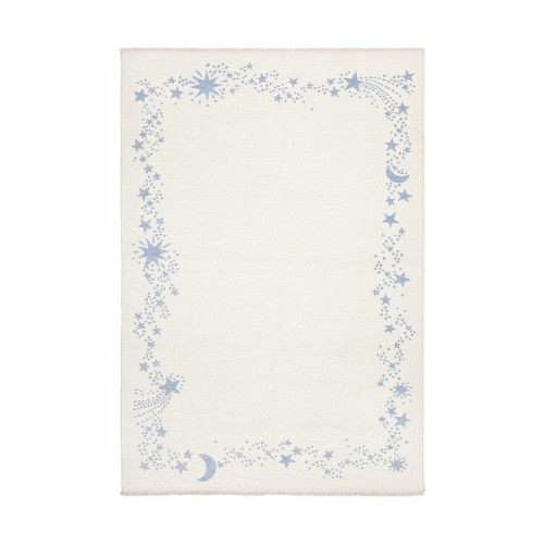 Celestial Border Reversible Washable Rug