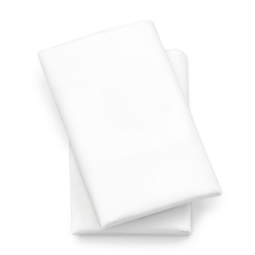 Lullaby Playard Fitted Sheet, 2-Pack - White