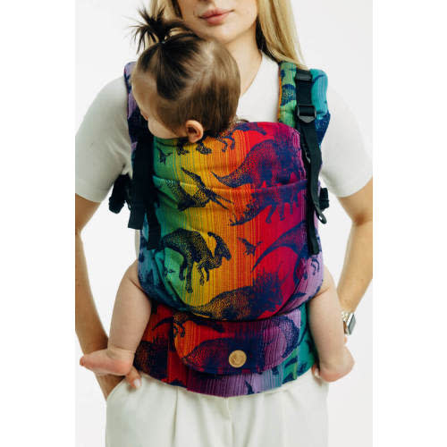 LennyUpGrade PRO Carrier, Standard Size, jacquard weave 100% cotton - JURASSIC PARK - NEW ERA