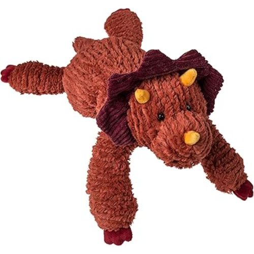 Mary Meyer Stuffed Animal Cozy Toes Soft Toy, 17-Inches, Triceratops