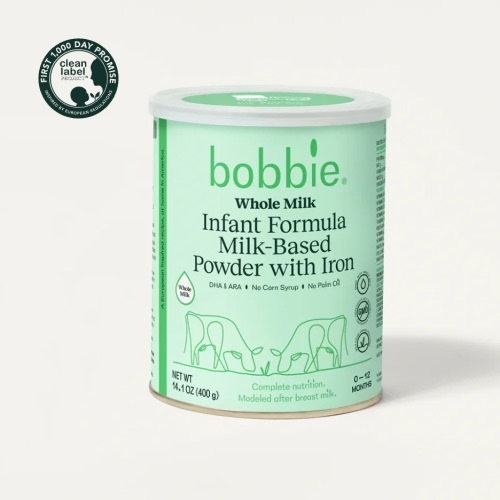 Grass-Fed Whole Milk Infant Formula | Bobbie