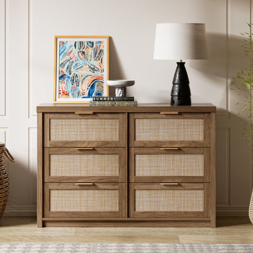 Dearbhaile 52.7" W 6 - Drawer Dresser