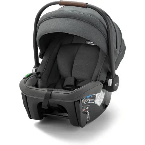 Graco Gomax Infant Car Seat, Baseless Car Seat with Canopy, Rear Facing, Lightweight Carseat