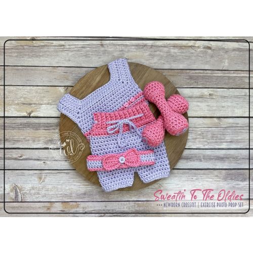 Newborn Workout Outfit | Baby Exercise Clothes | Mini Dumbbells | Baby Athlete | Crossfit | Gym Baby | Zumba | Yoga | Pilates | Baby Gift