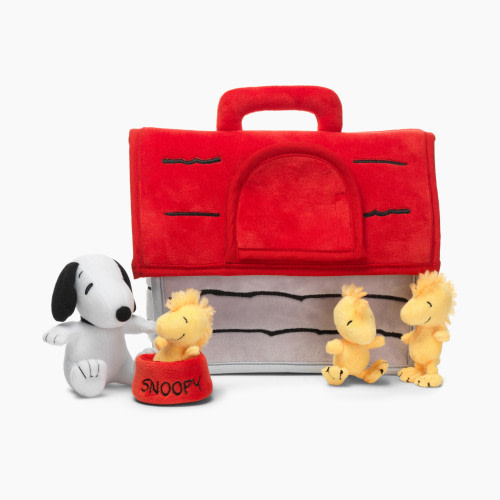 Lambs & Ivy Interactive Plush Toy with Animals - Snoopy