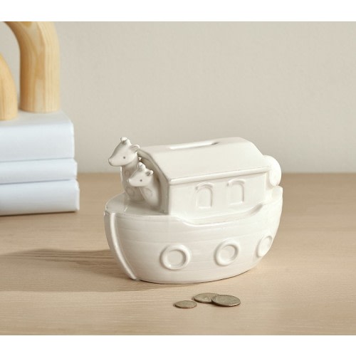 Noahs Ark Ceramic Money Bank