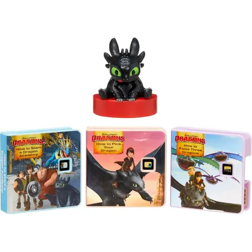 Little Tikes Story Dream Machine DreamWorks How to Train Your Dragon Toothless Collection, Storytime, Learning Books, Audio Play, Toy Gift, Toddlers, Kids Girls Boys Ages 3+