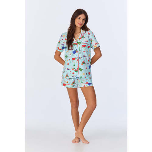 Bedhead x Bronwyn Newport Travel In Style Long Sleeve Classic Stretch - Bedhead Pajamas