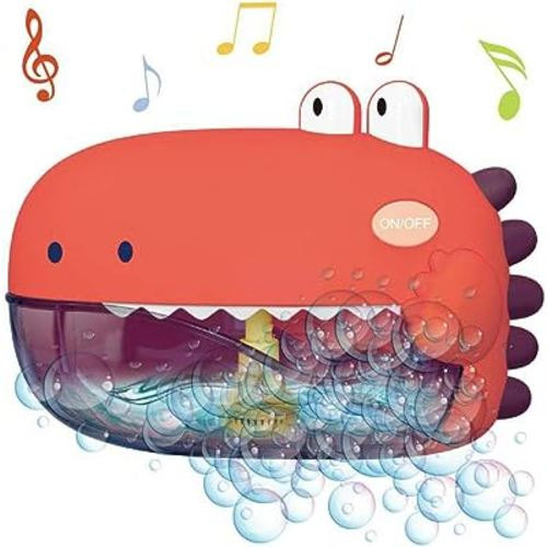 NEXTAKE Electric Bathtub Bubble Machine (Red)