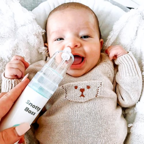 Snotty Boss Nasal Aspirator - The ultimate baby motorised washable snot sucker | Snotty Noses