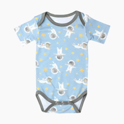 Copper Pearl Printed Short Sleeve Bodysuit - Neil, 3-6 M