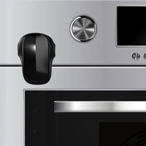 Moonybaby Oven Lock Child Safety, Heat-Resistant, Jet Black