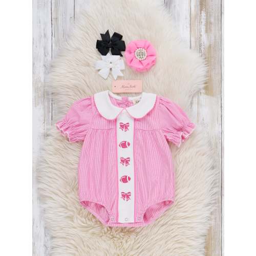 Blitz & Bows Embroidered Romper