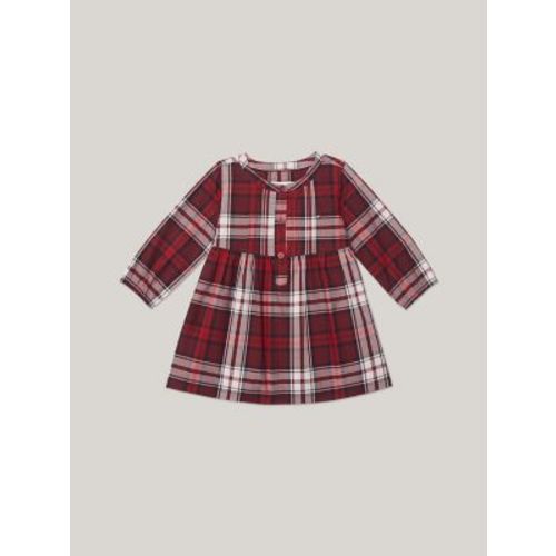 Babies' Tartan Tiered Dress