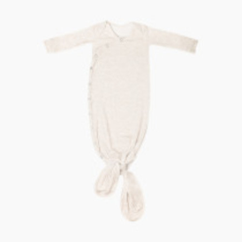 Copper Pearl Knotted Gown - Oat, Newborn