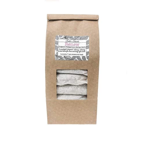 Organic Postpartum Herbal Bath - Pack of 7 sachets - For after childbirth - Sitz Bath - Promotes Healing and Relaxation after birth - V-steam