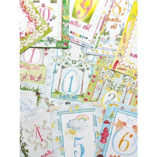 Milestone Cards Whimsy Set