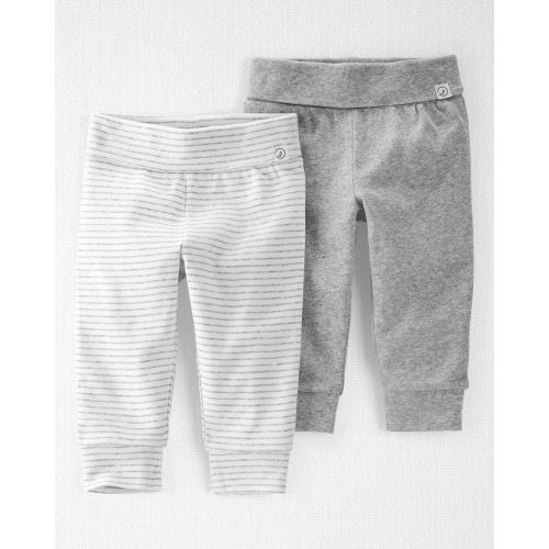Baby Organic Cotton Grow-With-Me Joggers