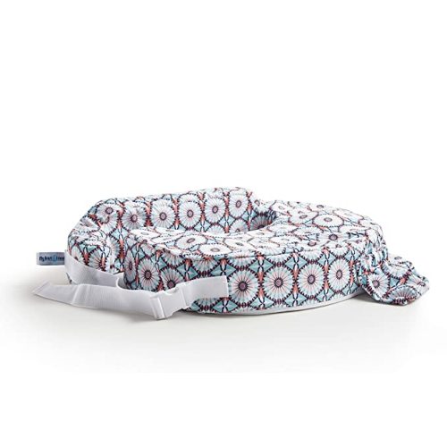 My Brest Friend Original Nursing Pillow For Breastfeeding, Nursing and Posture Support with Pocket and Removable Slipcover, Coral