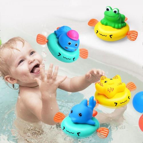 Bath Toys for 1 2 3 4 5 Years Old Boys Girls Kids Gift, Wind-Up Bathtub Baby Bath Toys for Toddlers 1-3, Swimming Pool Water Toys for Kids Ages 4-8 Birthday Gifts