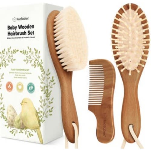 Baby Hair Brush and Comb Set