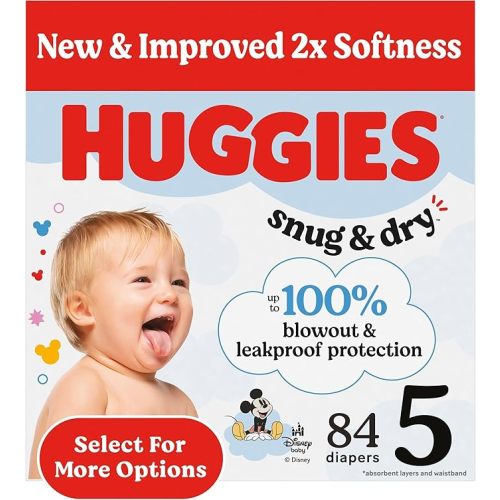 HUGGIES SNUG&Dry GIGA Diaper SZ5 84