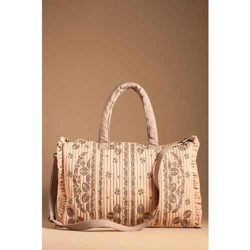 Llani x Anthropologie Embroidered Weekender Bag