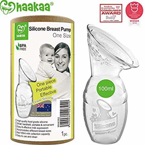 Haakaa Manual Breast Pump 4oz/100ml,2019 New Style