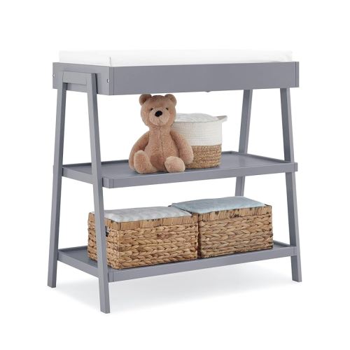 Delta Children Scout Changing Table - Greenguard Gold Certified, Grey