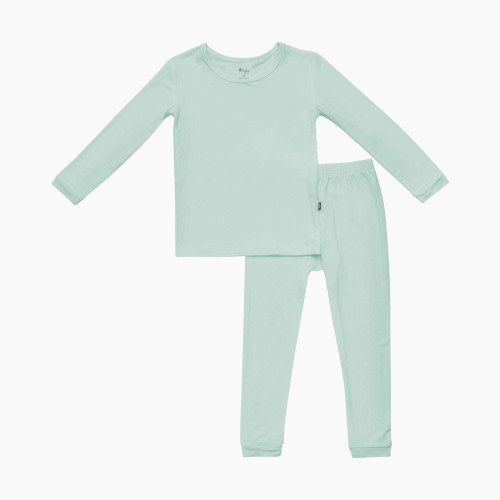 Kyte Baby Long Sleeve Toddler PJs - Sage, 2 T