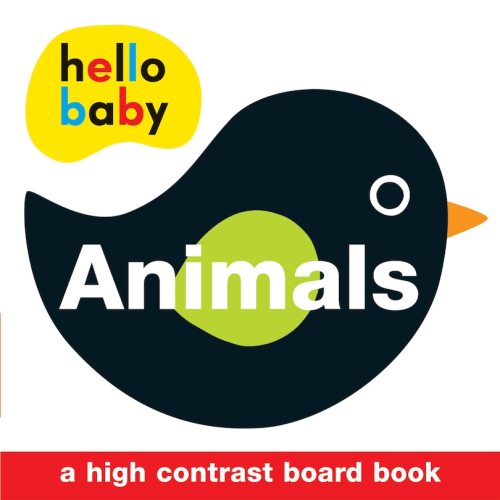 Hello Baby: Animals: A High-contrast Board Book Book By Roger Priddy, (Board Book) | Indigo