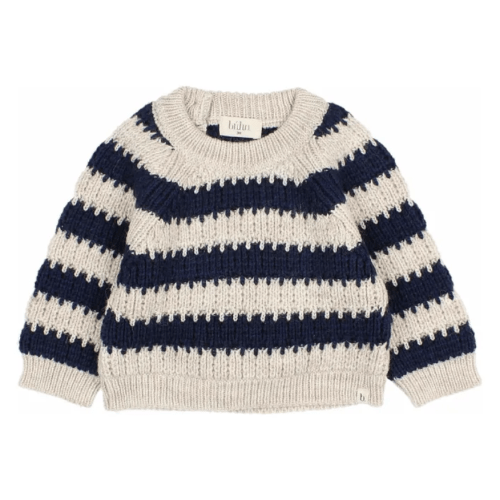Búho - Wool Sweater - Navy blue | 9 Months