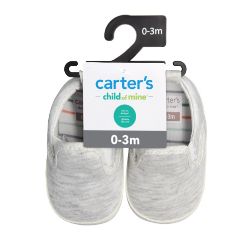 Carter’s Child of Mine Baby Boys Slip-on Sneakers, Sizes Newborn-3 Months