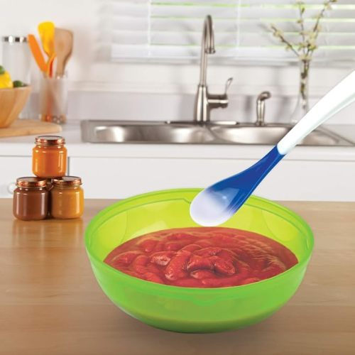 Munchkin® White Hot® Safety Baby Spoons, BPA Free, 4 Pack, Polypropylene