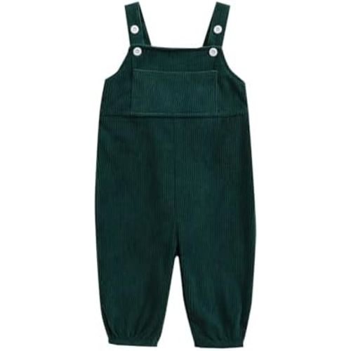 Toddler Baby Boy Girl Winter Clothes Corduroy Overalls Hippie Pants Neutral Fall Photoshoot Outfits