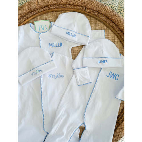 Newborn baby footie | Bogey and Byrd