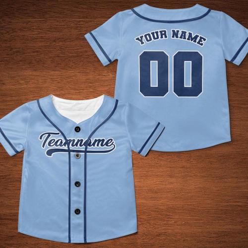 Custom Baseball Jersey, Personalized Kids Baseball Jersey, Toddler Baseball Jersey, Baseball First Birthday, Baby Baseball Jersey