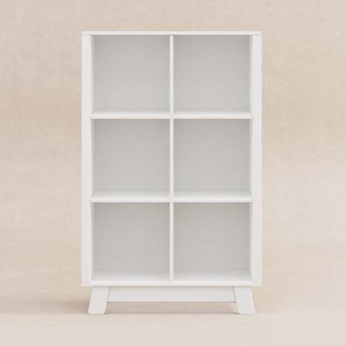 Hudson Cubby Bookcase in White