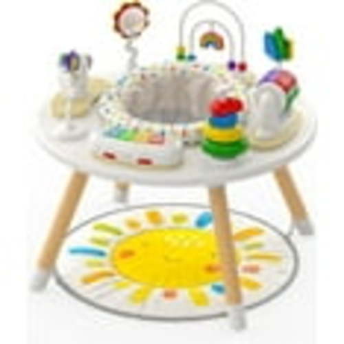 Move2Play 4-in-1 Baby Activity Center | Montessori-Inspired Design | 8 Interactive Toys | Tummy Time, Exersaucer, Jumper & Toddler Table | Baby Essential
