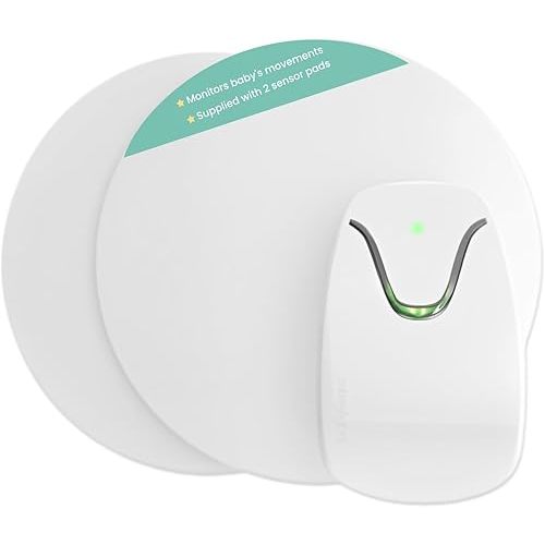 Babysense 7 Baby Sleep Breathing Movement Monitor for Newborn and Infants, No WiFi, Non Wearable, Non Contact Monitor with 2 Under-Mattress Sensors for Full Crib Coverage, FSA Baby Monitor