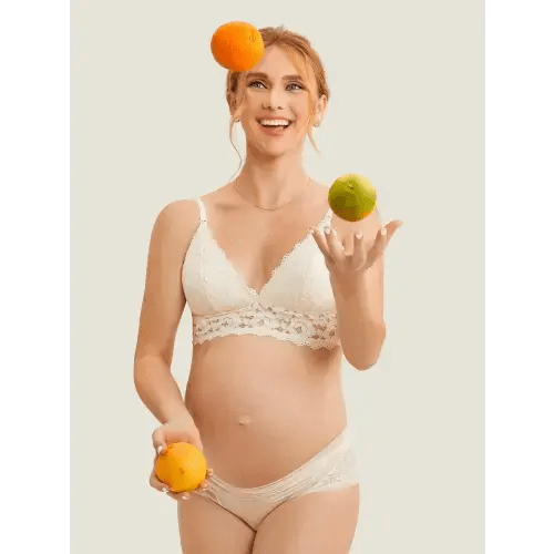 Lace Plunge Nursing Bralette