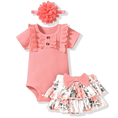Aalizzwell Newborn Infant Baby Girls Summer Outfit