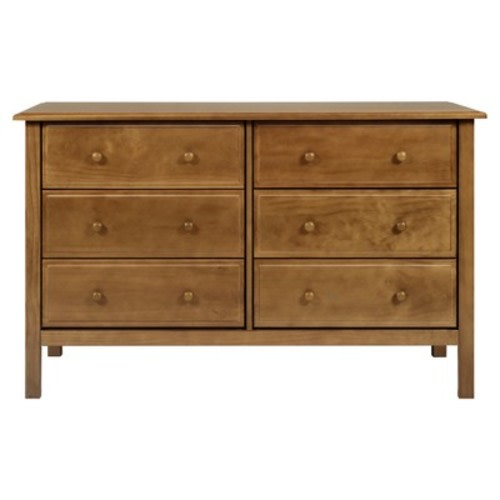 DaVinci Jayden 6-Drawer Double Dresser, Color: Chestnut